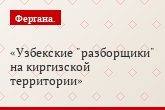 Узбекские "разборщики" на киргизской территории