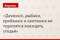 Дачники, рыбаки, грибники и охотники не торопятся покидать угодья