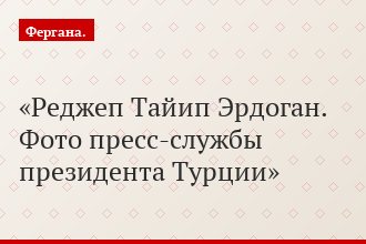 Реджеп Тайип Эрдоган. Фото пресс-службы президента Турции