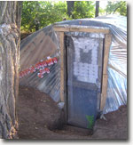  Balaganchik – temporary shelter. Photo by Ferghana.Ru