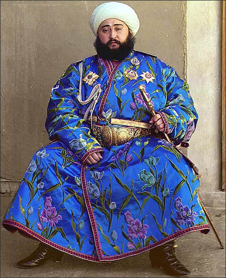 Сайид Алим-хан. Фото С.М.Прокудина-Горского, примерно 1911-15 гг.