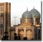 Islam Karimov had the religious center of Tashkent reconstructed (see photo of Hast Imam)
