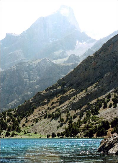 Вершины Адамташ и Мирали. Фото автора