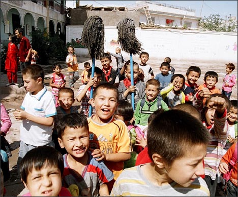 Kashgar schoolchildren