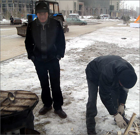 Кашеварят на рынках – тоже приезжие