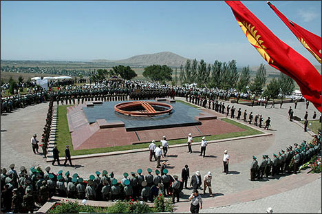 Aitmatov's funeral