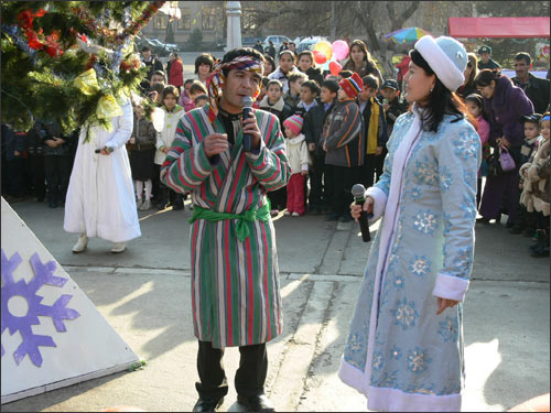 Новый 2009 год в Ташкенте