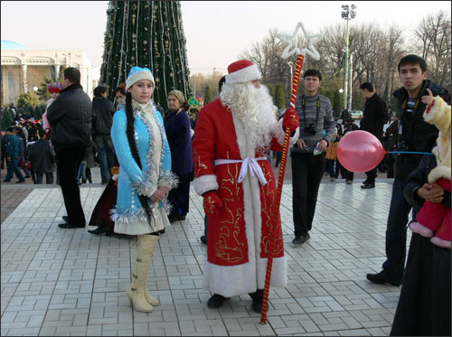 Новый 2009 год в Ташкенте