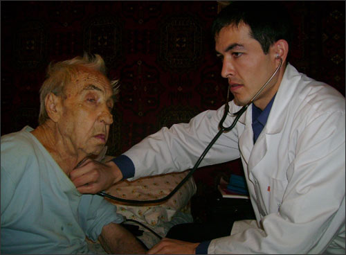 Виктор Иванович и Бекзод