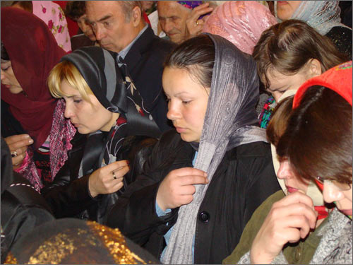 Пасхальная служба в Ургенче