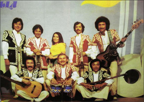 Фото ВИА Ялла из ГДР-овского журнала Melodie and Rhythmus