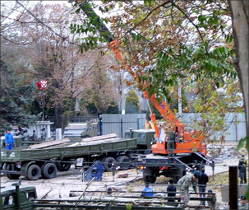 Снос парка возле ТуркВО