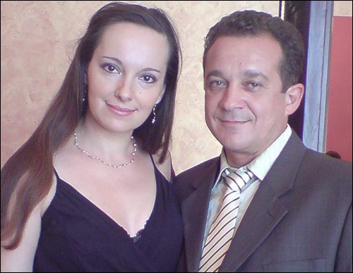 Оксана Сокол и Олег Чернышев