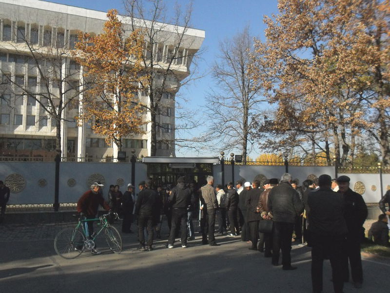 Митинг в первый день работы ЖК