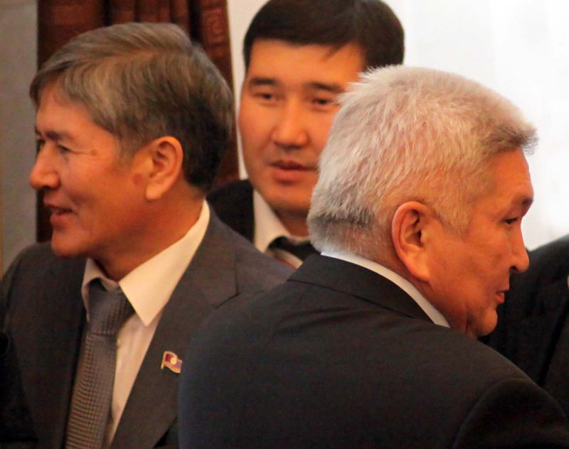 Алмаз Атамбаев и Феликс Кулов