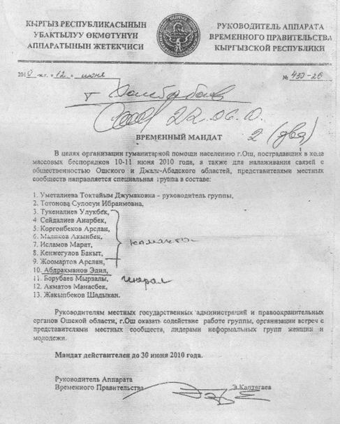 Временный мандат Временного правительства