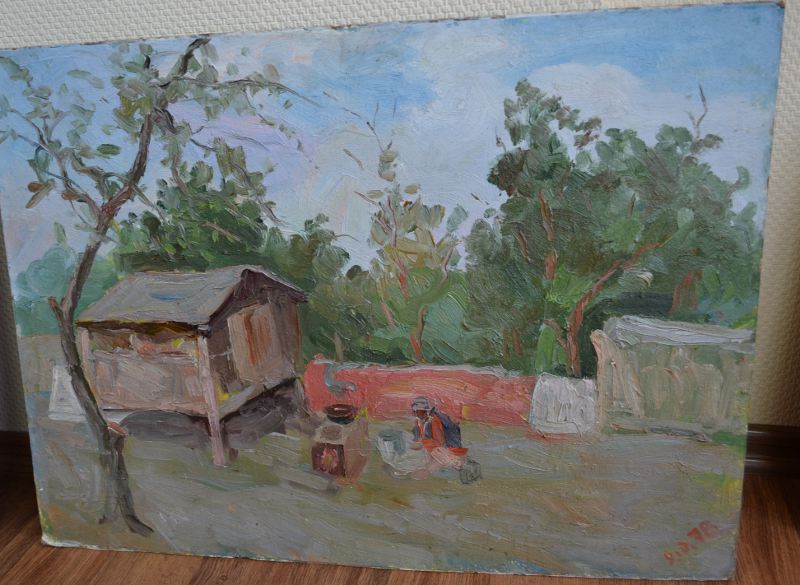 Картины Азимжана Аскарова