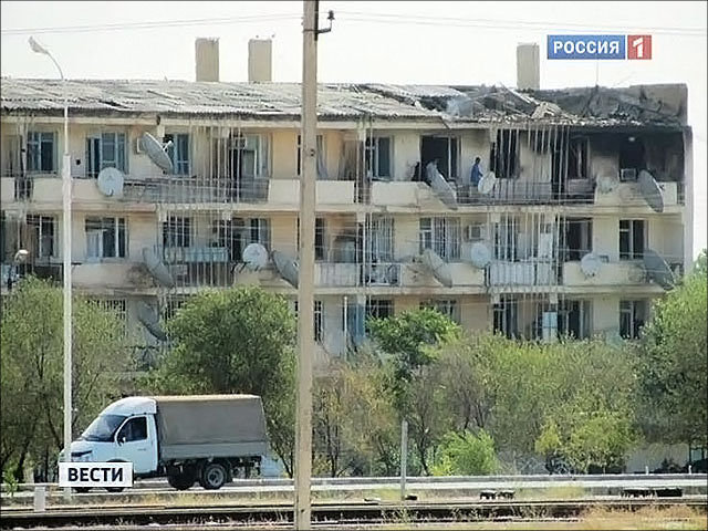 Последствия взрывов в Абадане