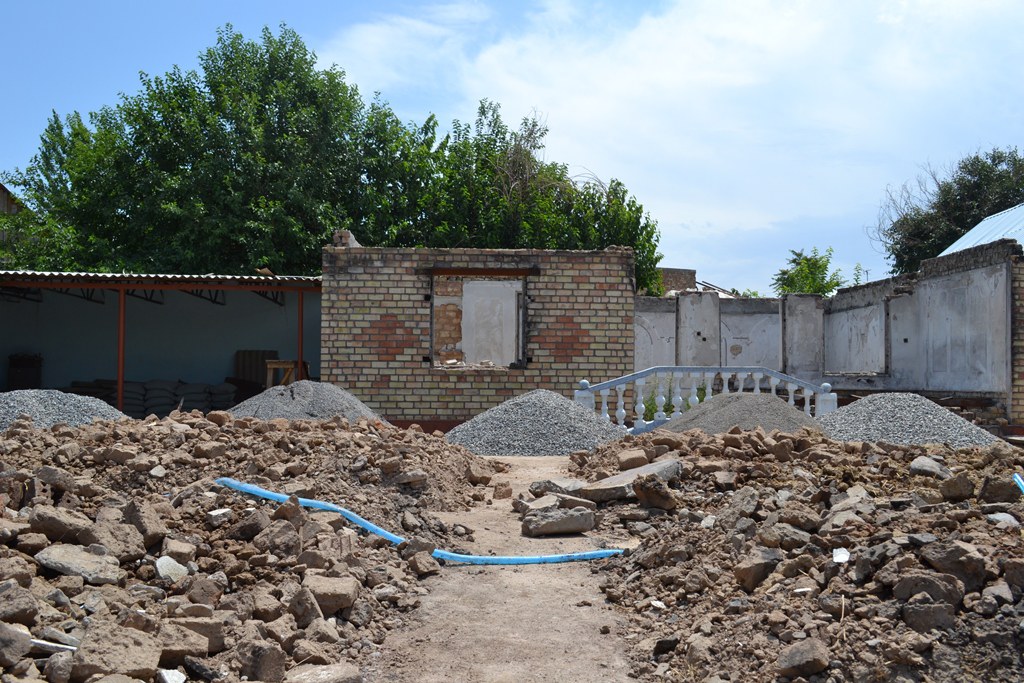 Строительство домов в Базар-Кургане