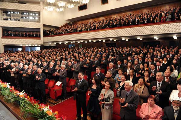 Inauguration of Almazbek Atambaev