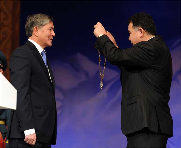 Inauguration of Almazbek Atambaev