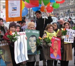 France: Human right activists extend their congratulations to Islam Karimov, too