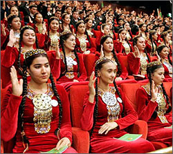 Turkmenistan: Strict high security universities