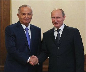 Путин и Каримов