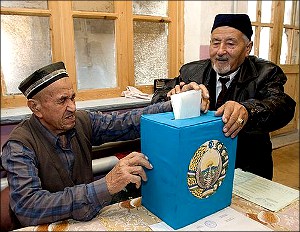 Выборы в Узбекистане