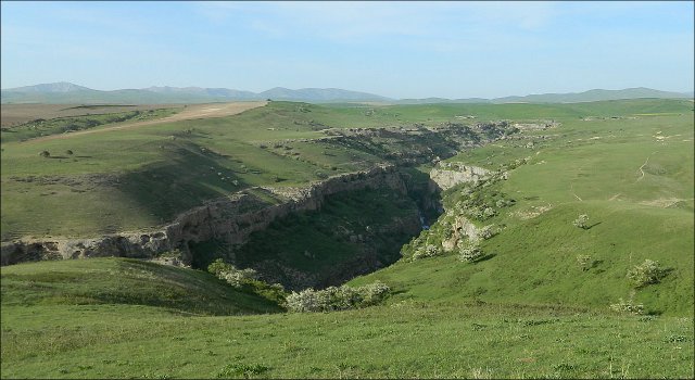 Каньон в Казахстане