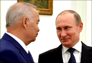 Путин и Каримов: «Откровенный разговор» о сельхозпродуктах, русском языке и перетекании нестабильности