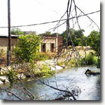 Речка Салар в районе Тезиковки. Фото 2006 г.